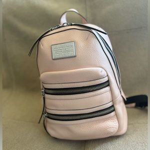 Marc Jacobs Blush Pink Italian Calf Leather Backpack - Excellent Condition